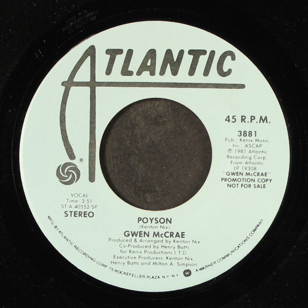 poyson / mono by GWEN MCCRAE