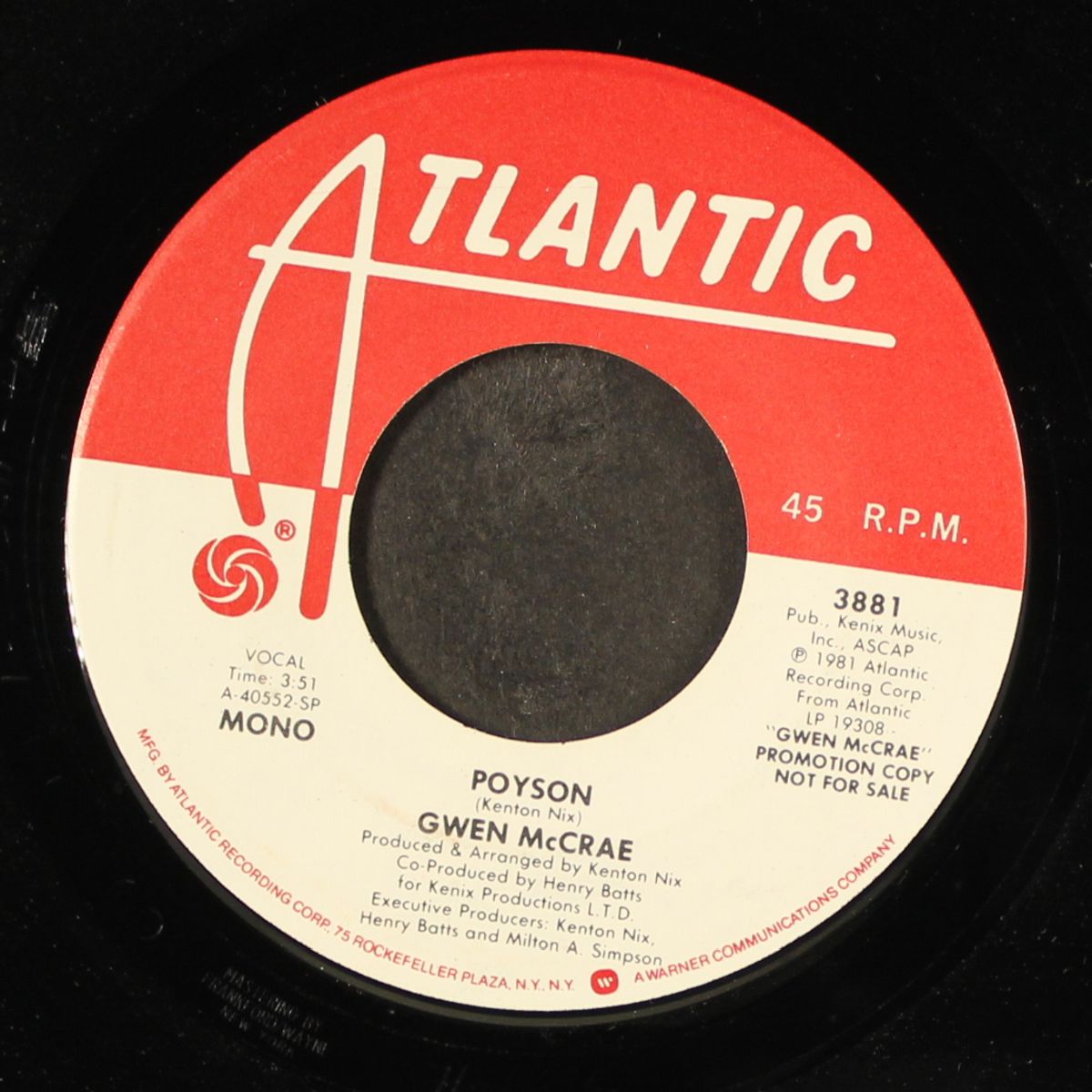 poyson / mono by GWEN MCCRAE