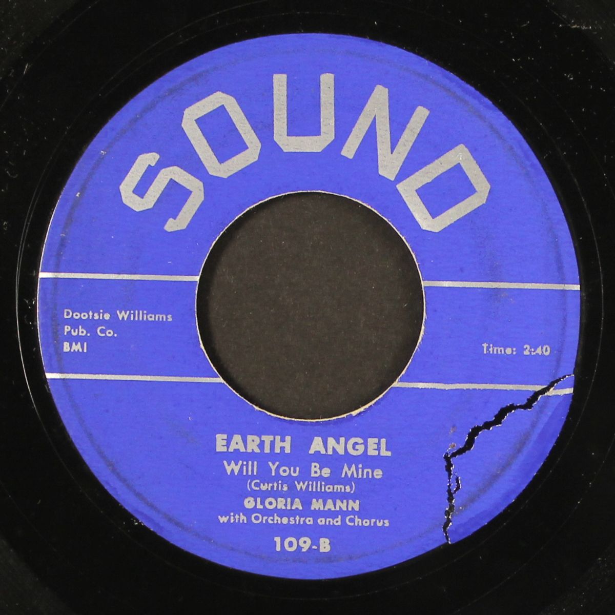 earth angel / i love you, yes i do by GLORIA MANN