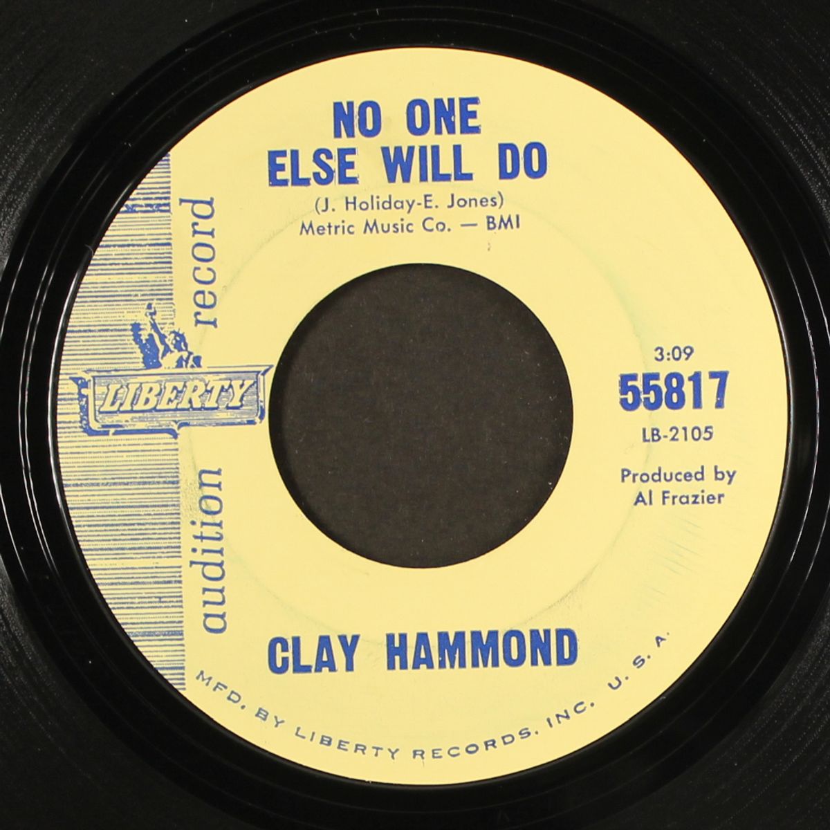 we gotta get married / no one else will do by CLAY HAMMOND