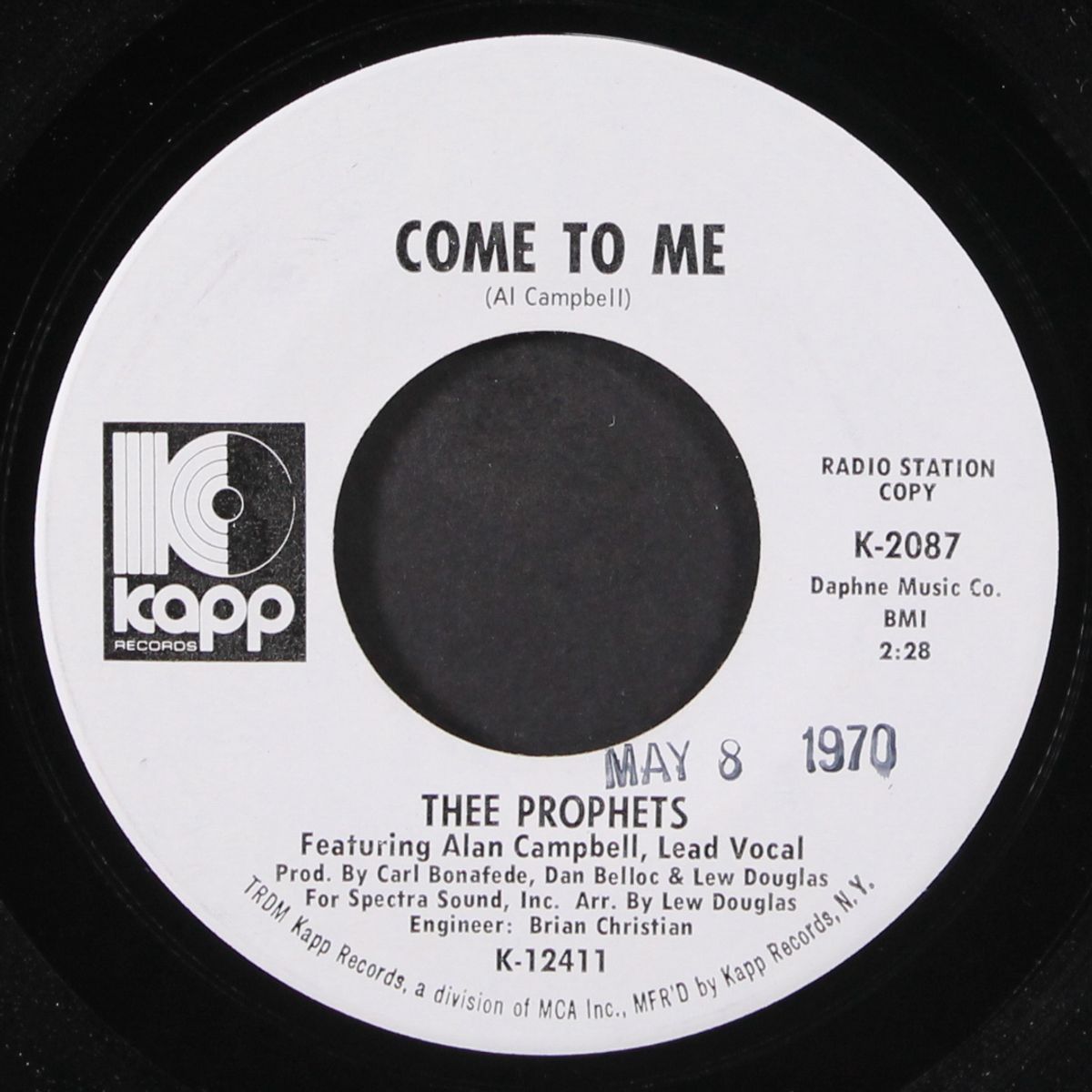 a little bit of love / come to me by THEE PROPHETS