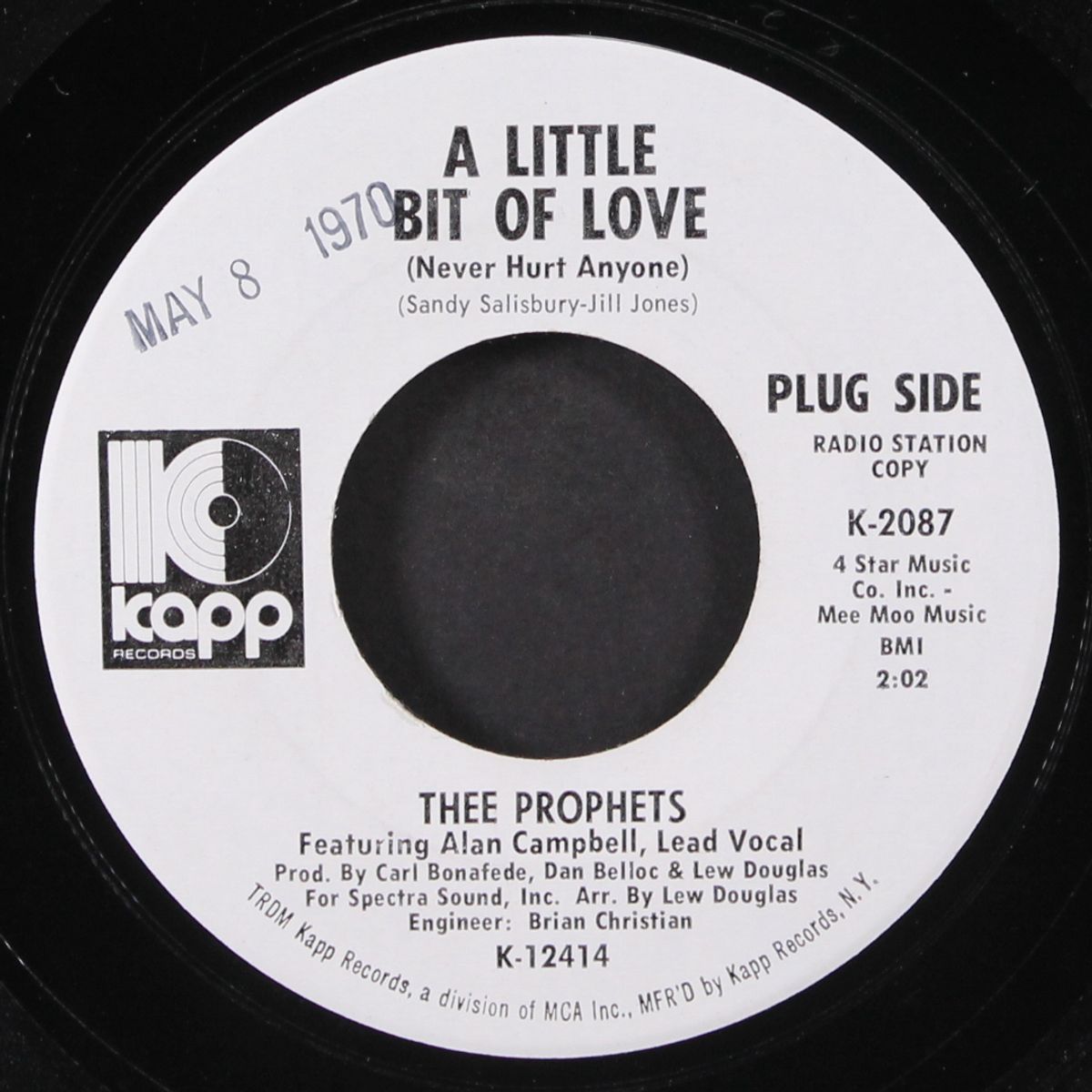 a little bit of love / come to me by THEE PROPHETS