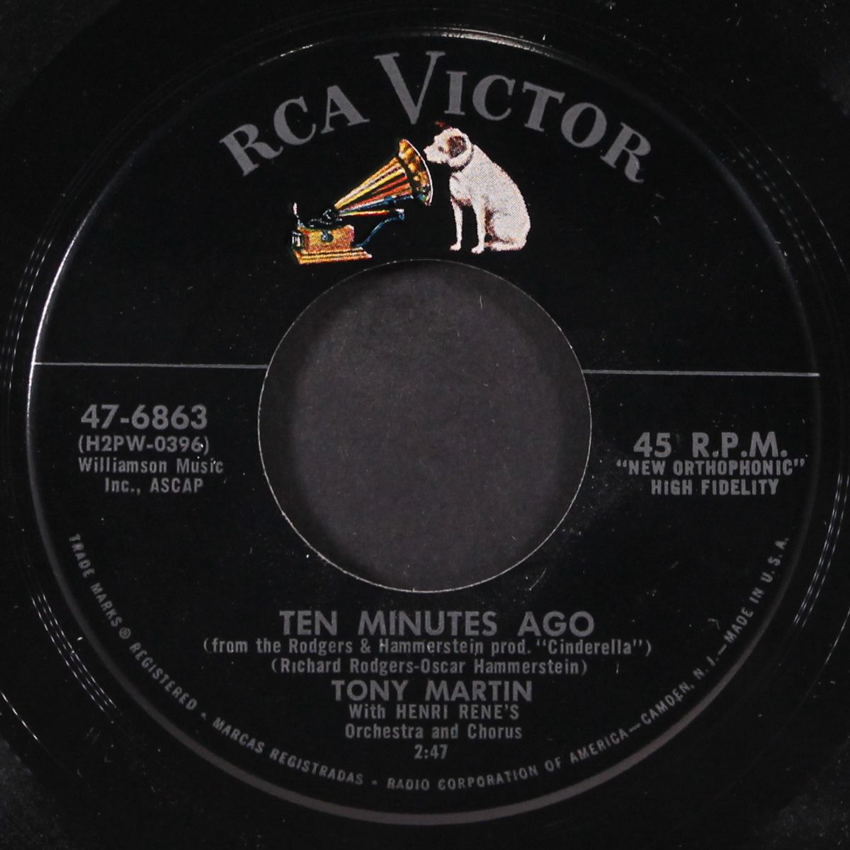 ten minutes ago / do i love you by TONY MARTIN