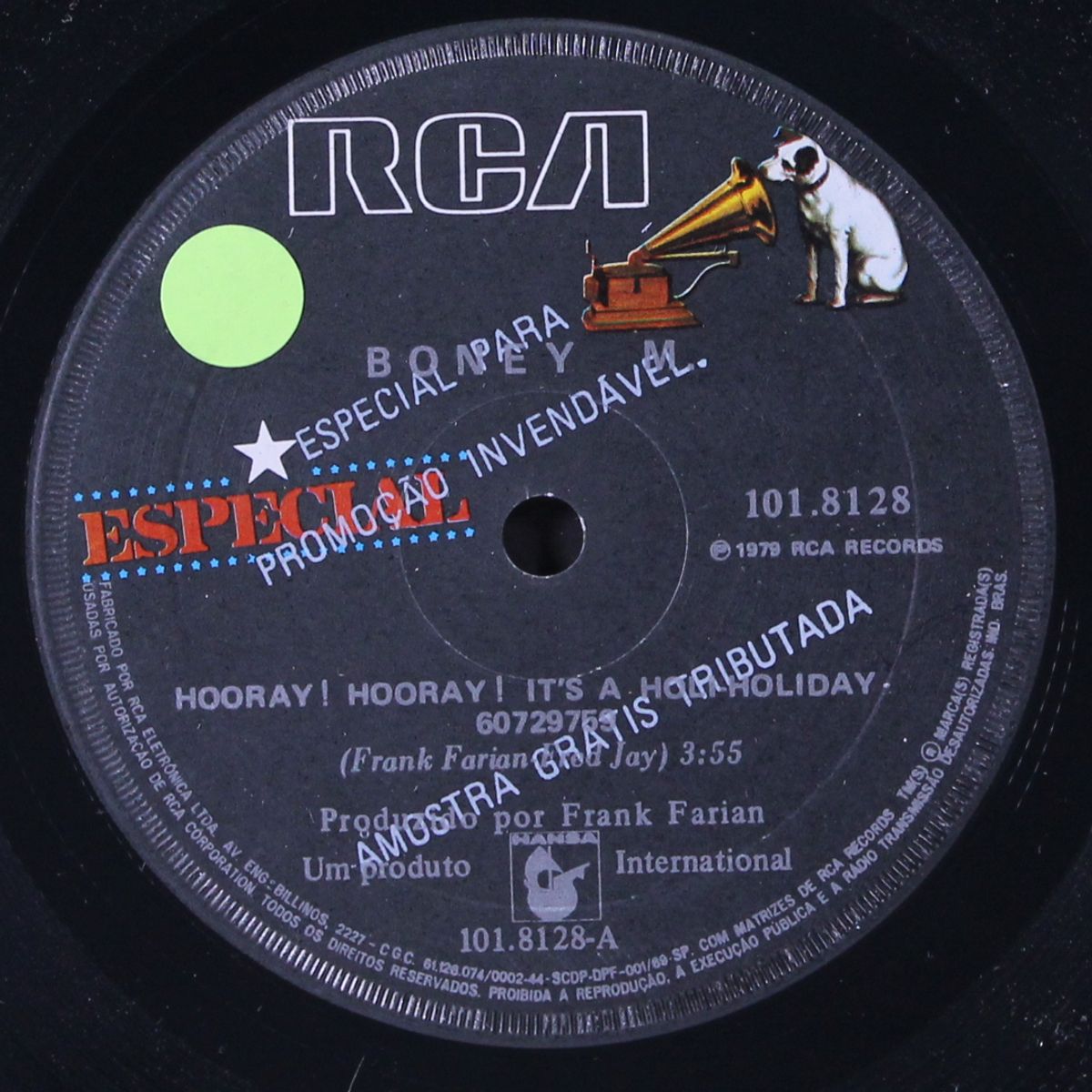 hooray hooray, it's a holi-holiday / ribbons of blue by BONEY M