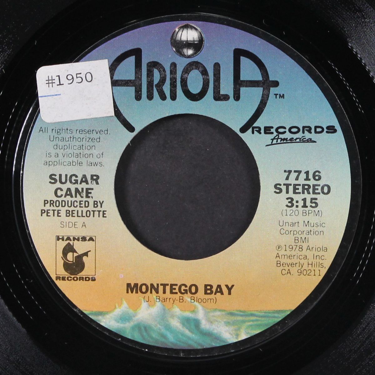 montego bay / topsy turvy by SUGAR CANE