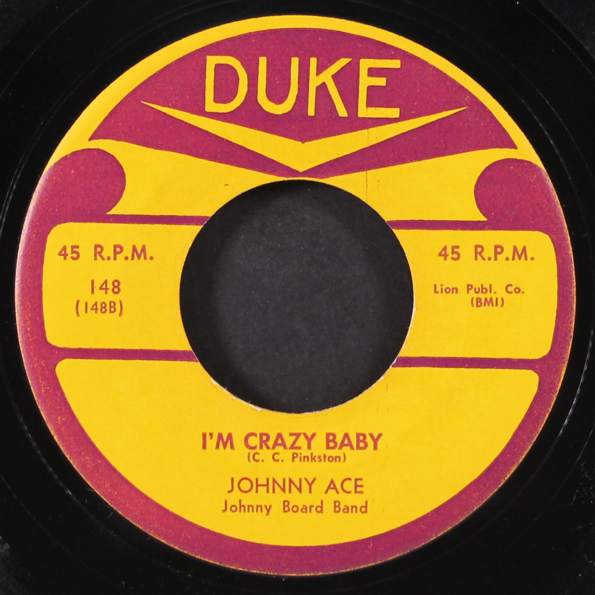 so lonely / i'm crazy baby by JOHNNY ACE