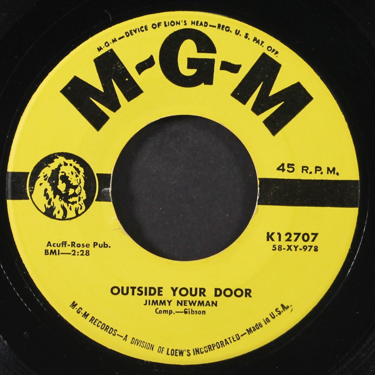 you're makin' a fool out of me by JIMMY NEWMAN