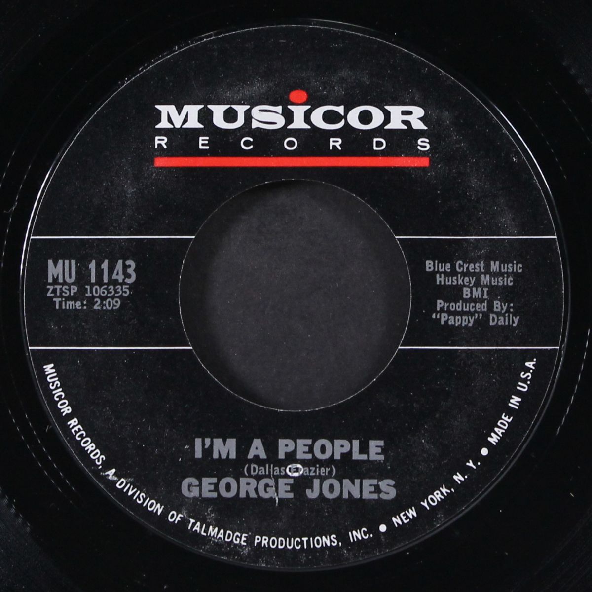 i'm a people by GEORGE JONES