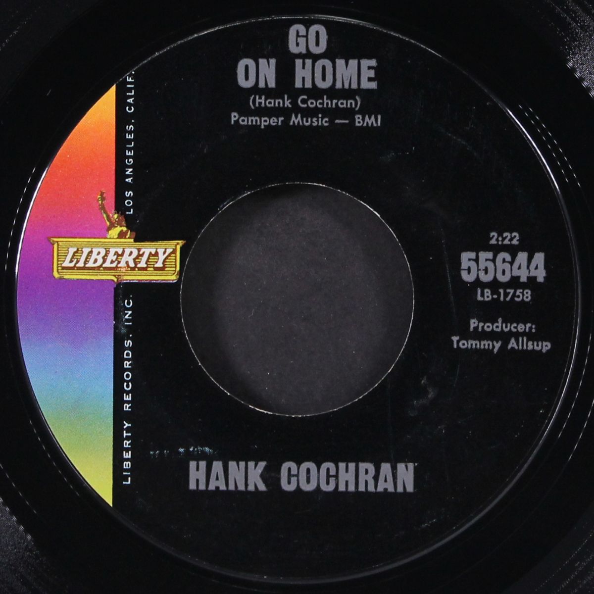 tootsie's orchid lounge / go on home by HANK COCHRAN