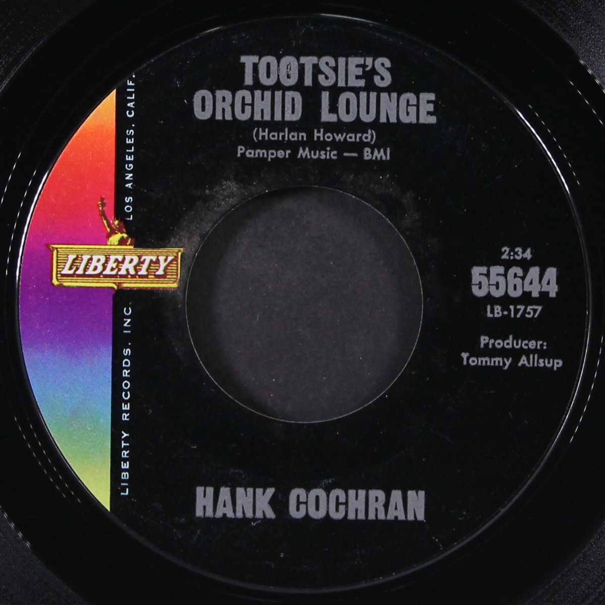 tootsie's orchid lounge / go on home by HANK COCHRAN
