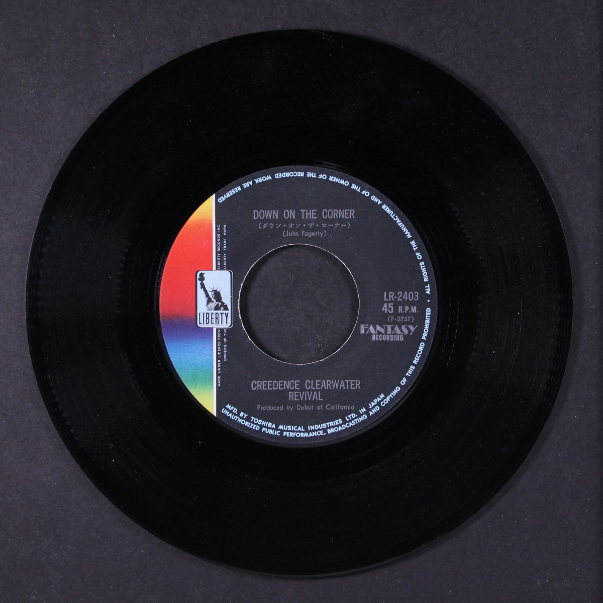 down on the corner / fortunate son by CREEDENCE CLEARWATER REVIVAL