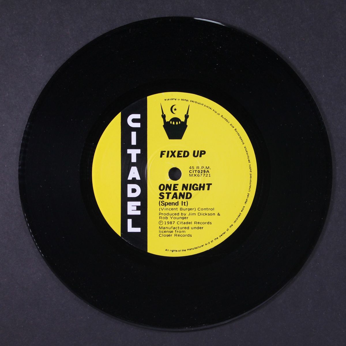 one night stand / purple flashes by FIXED UP