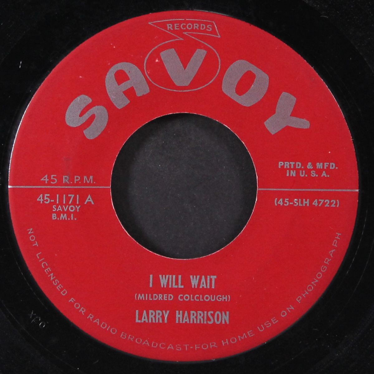 move baby move / i will wait by LARRY HARRISON