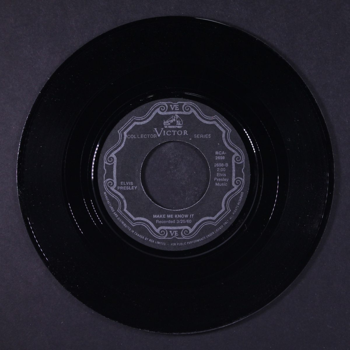 it's now or never / make me know it by ELVIS PRESLEY