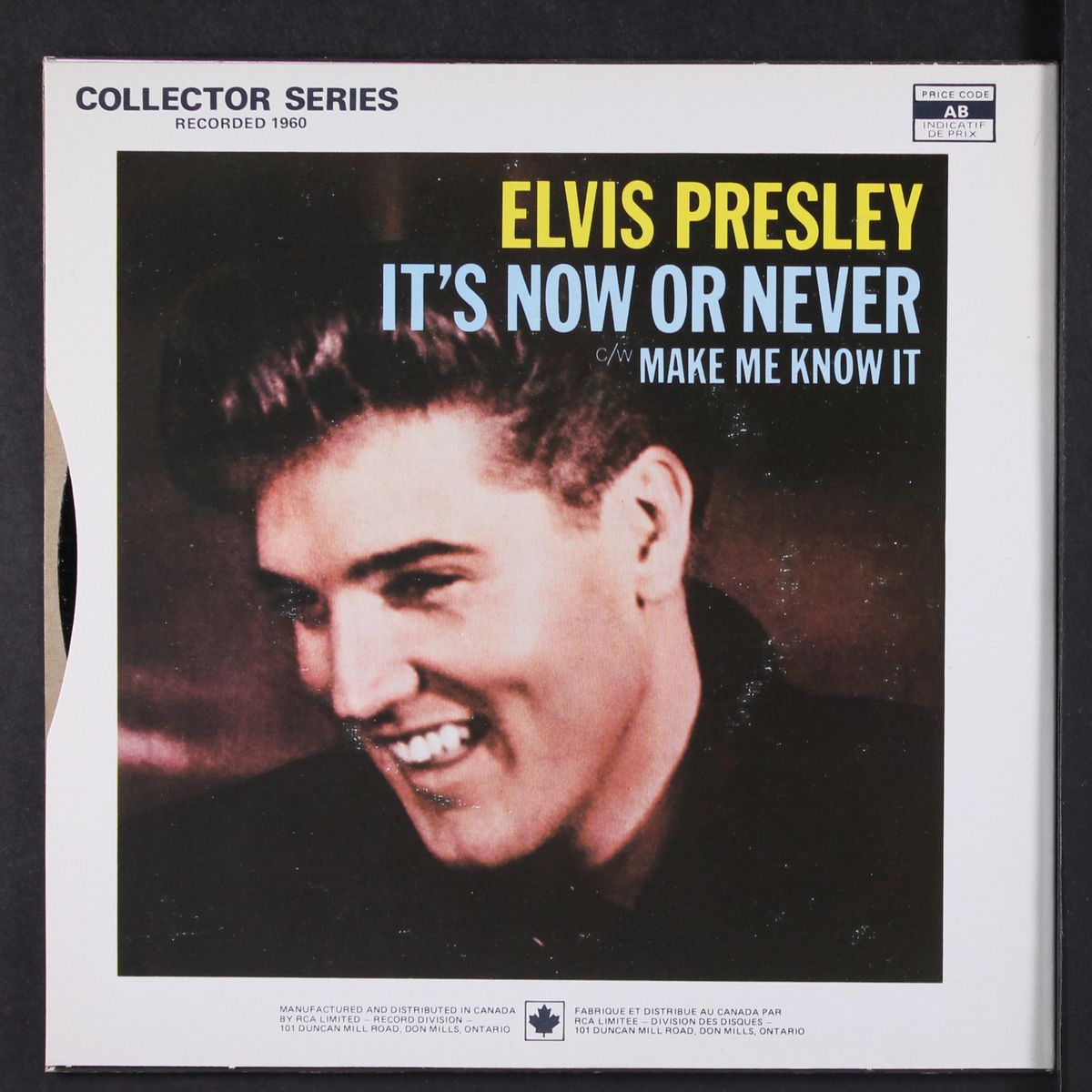 it's now or never / make me know it by ELVIS PRESLEY