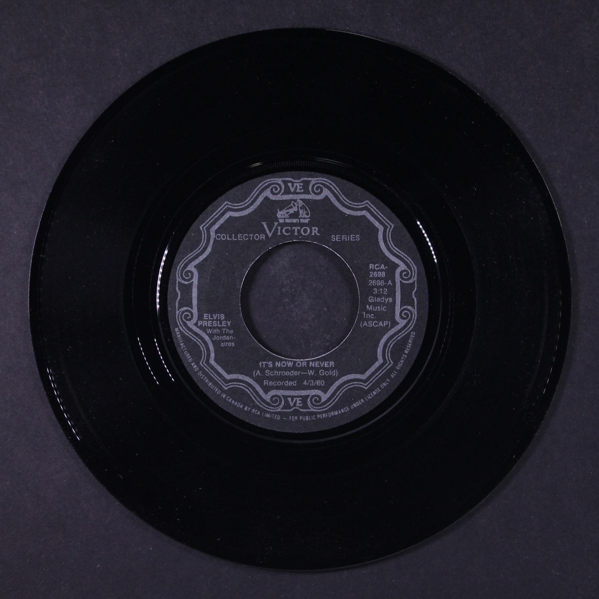 it's now or never / make me know it by ELVIS PRESLEY