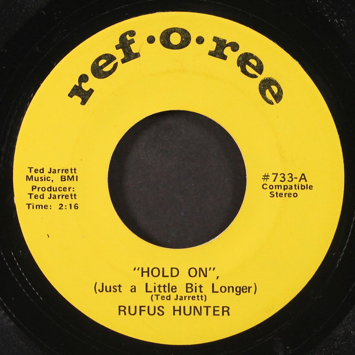these are my people / hold on by RUFUS HUNTER
