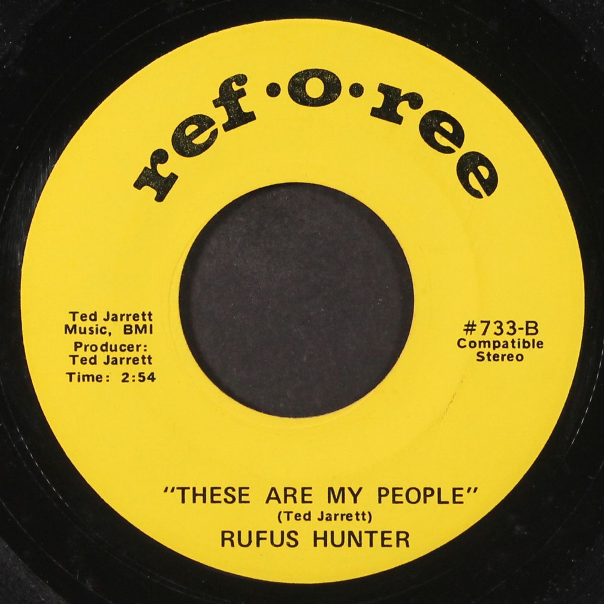 these are my people / hold on by RUFUS HUNTER
