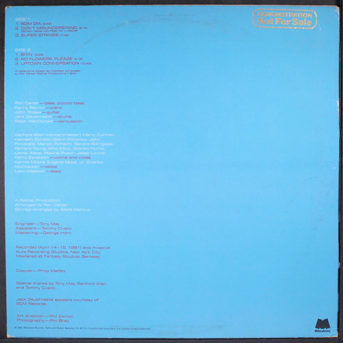 super strings by RON CARTER