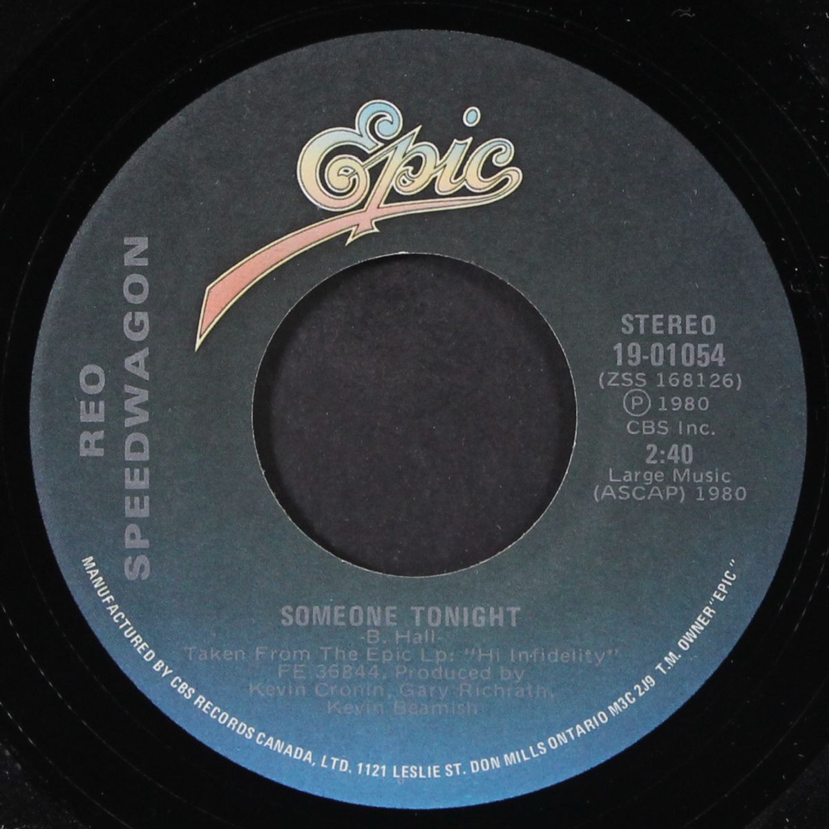 take it on the run / someone tonight by REO SPEEDWAGON
