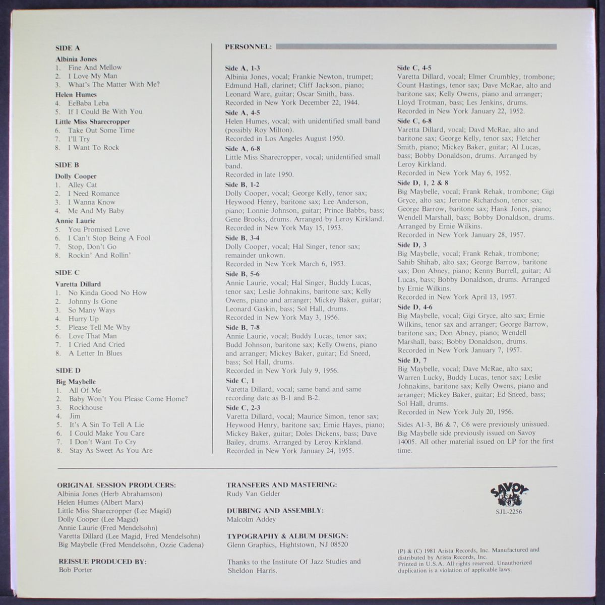 ladies sing the blues, vol. 2 by VARIOUS
