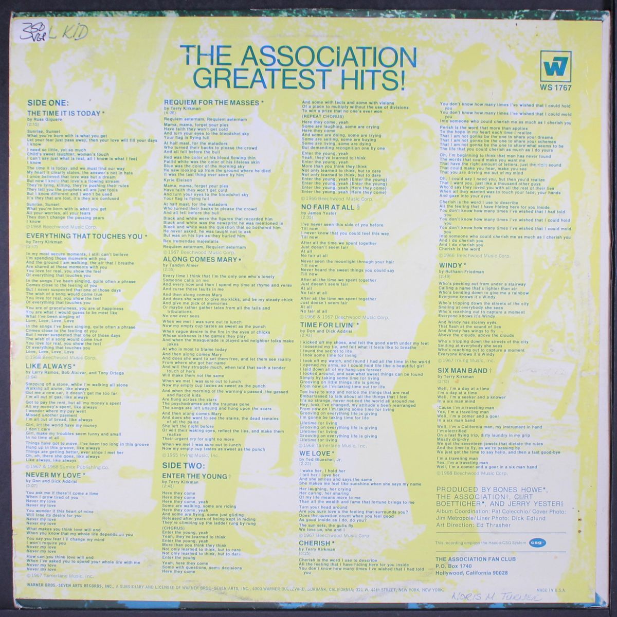 greatest hits by ASSOCIATION