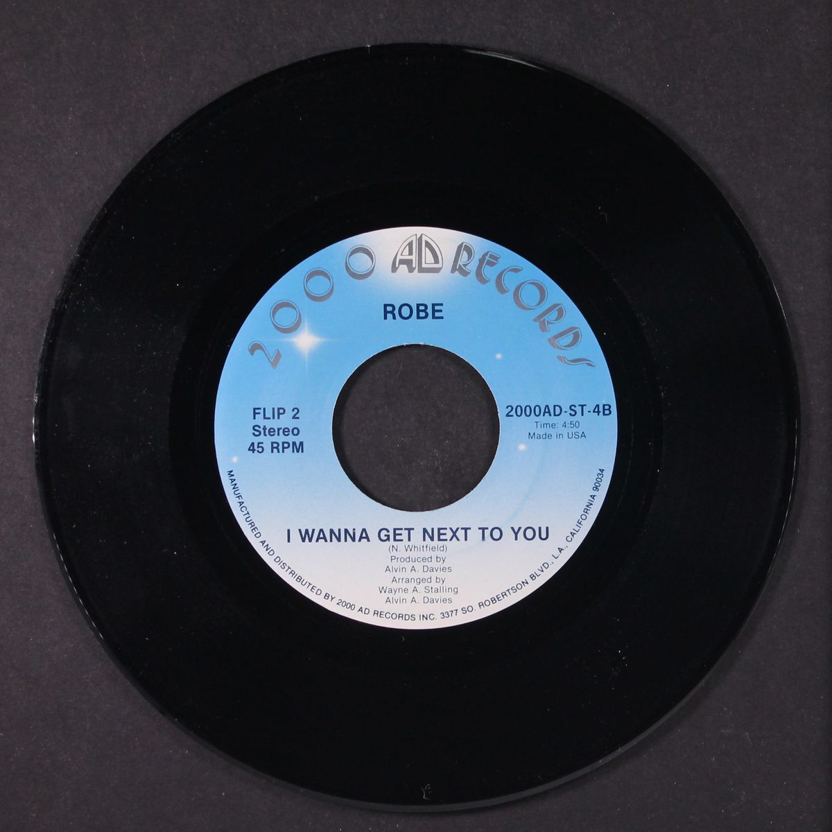 turn on the moon / i wanna get next to you by ROBE