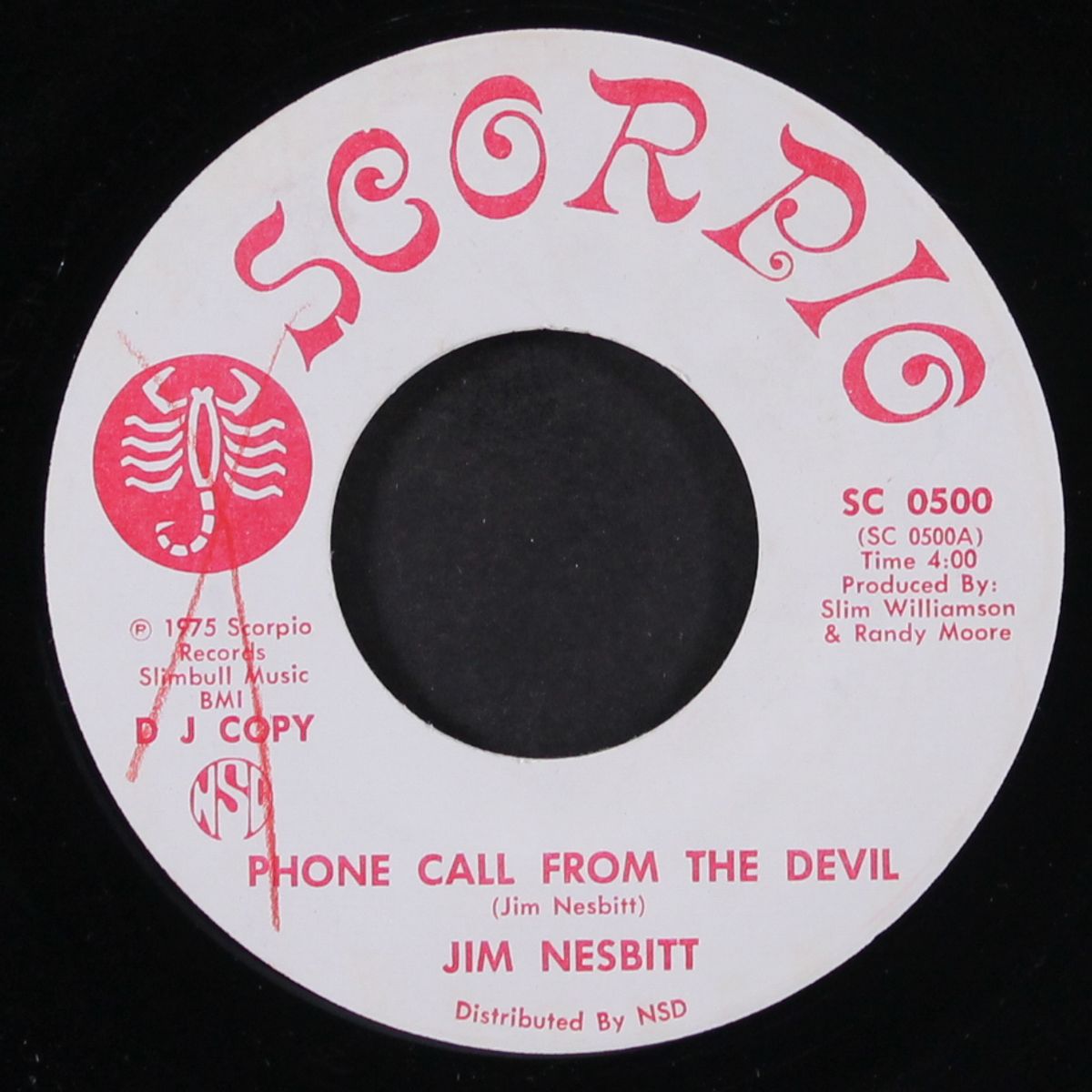 phone call from the devil / drop in the bucket by JIM NESBITT