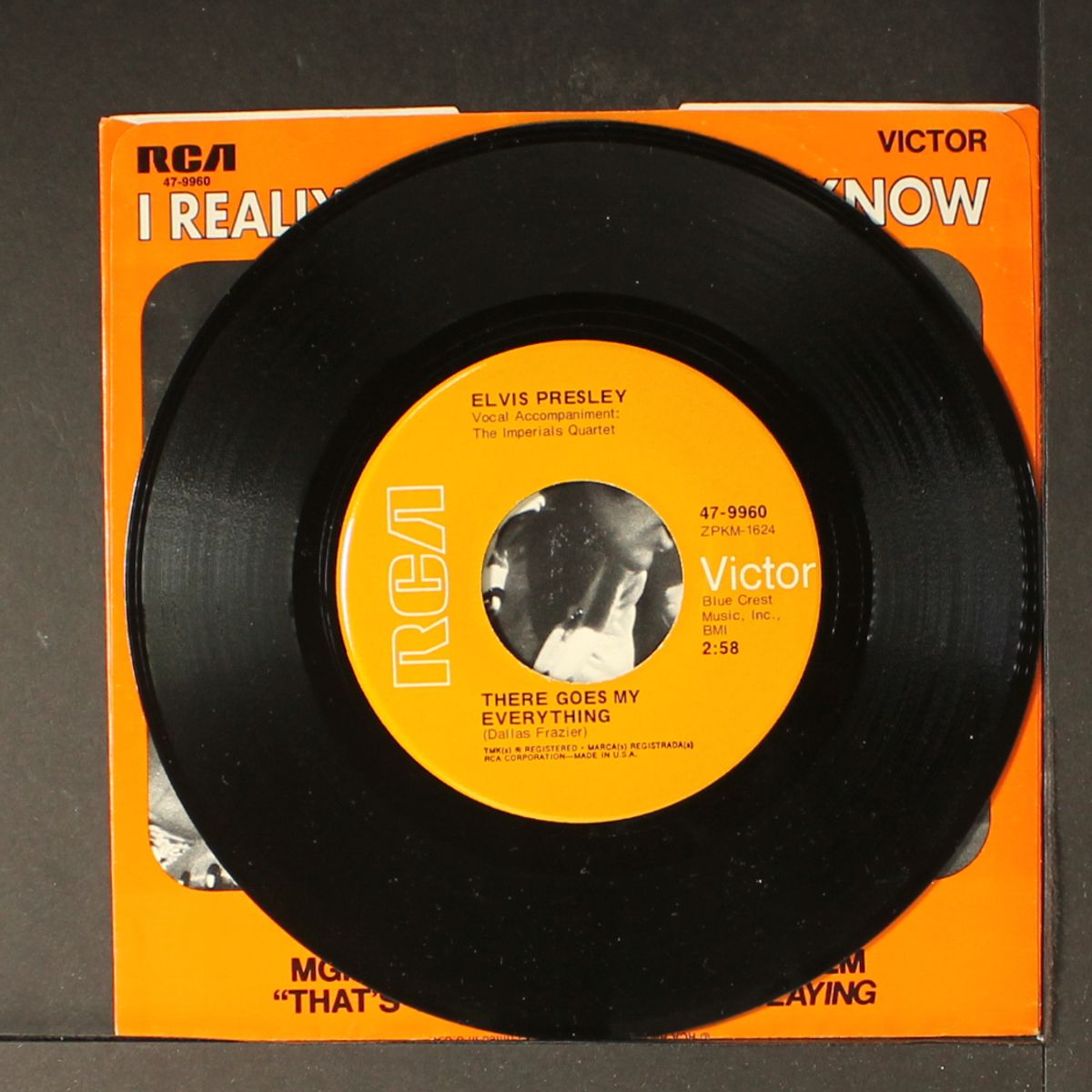 i really don't want to know by ELVIS PRESLEY