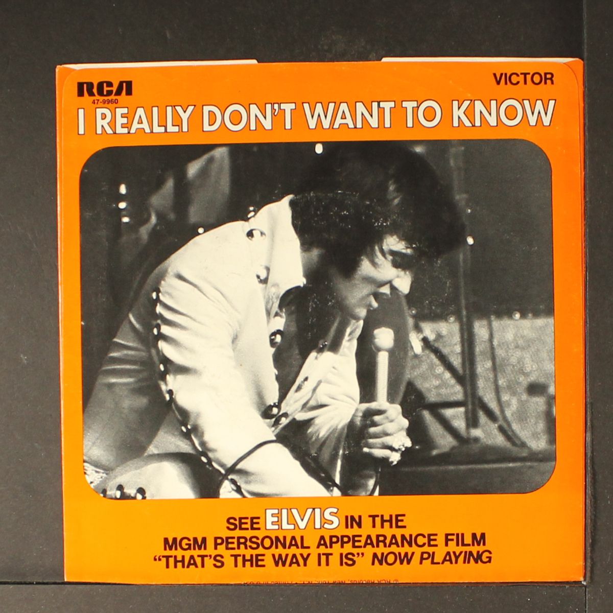 i really don't want to know by ELVIS PRESLEY