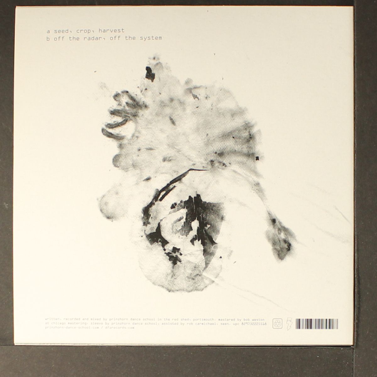 seed, crop, harvest / off the radar, off the system by PRINZHORN DANCE SCHOOL