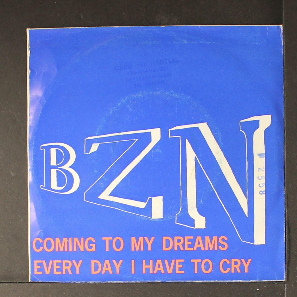 coming to my dreams / every day i have to cry by BZN