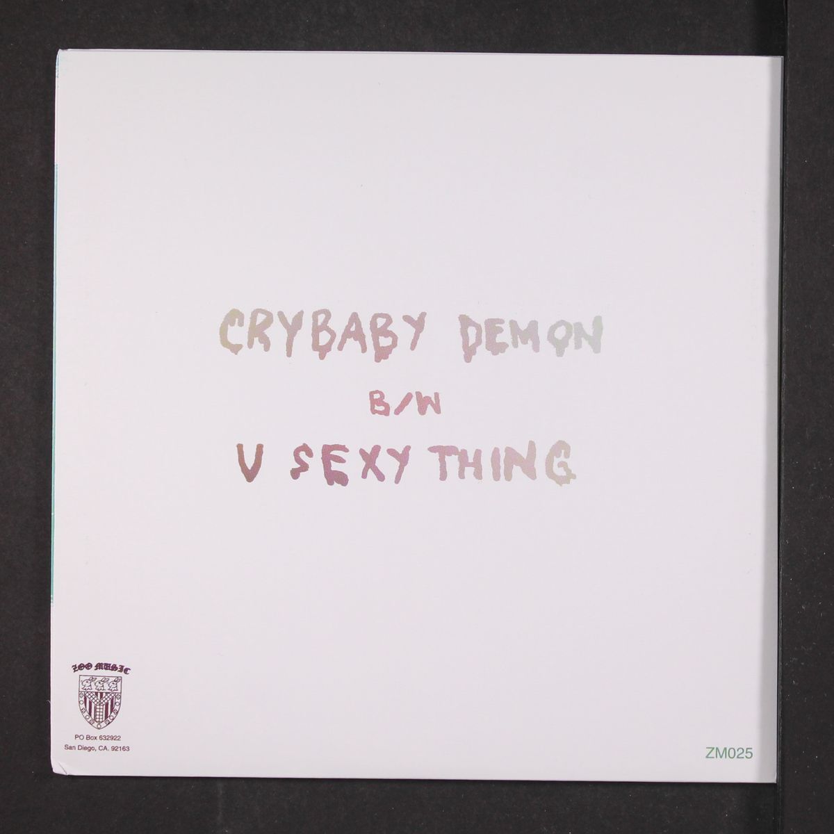 crybaby demon / u sexy thing by CROCODILES