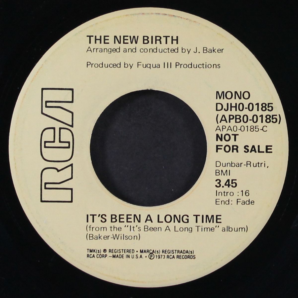 it's been a long time / mono by NEW BIRTH