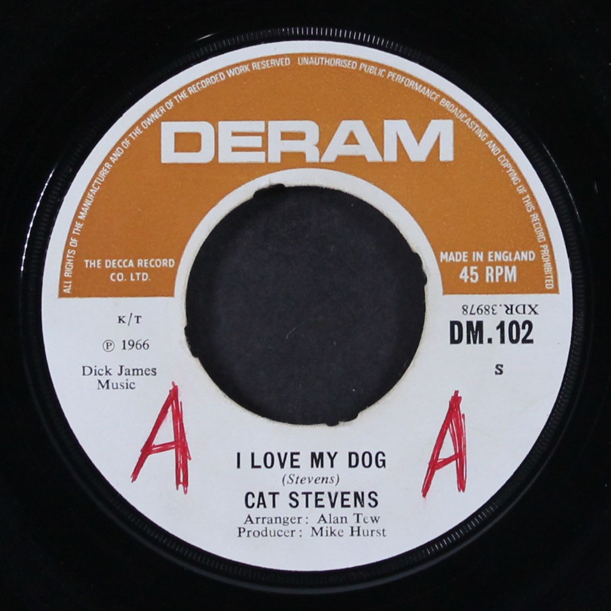 i love my dog / portobello road by CAT STEVENS