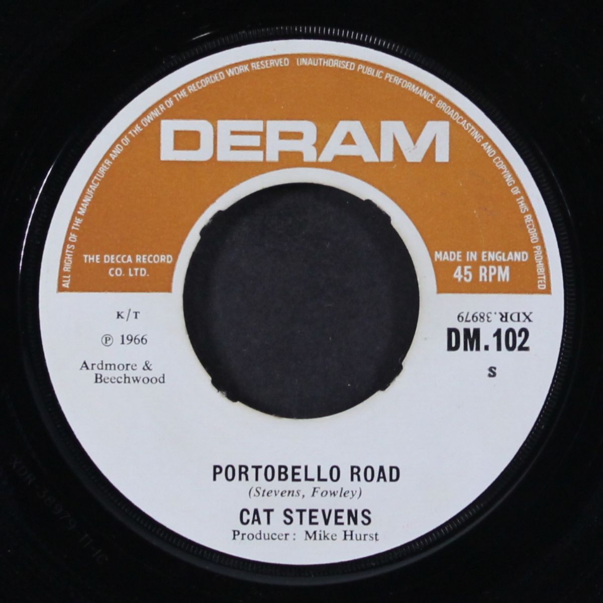 i love my dog / portobello road by CAT STEVENS