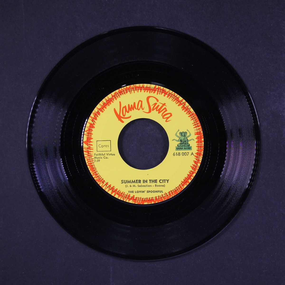summer in the city / fishin blues by LOVIN' SPOONFUL