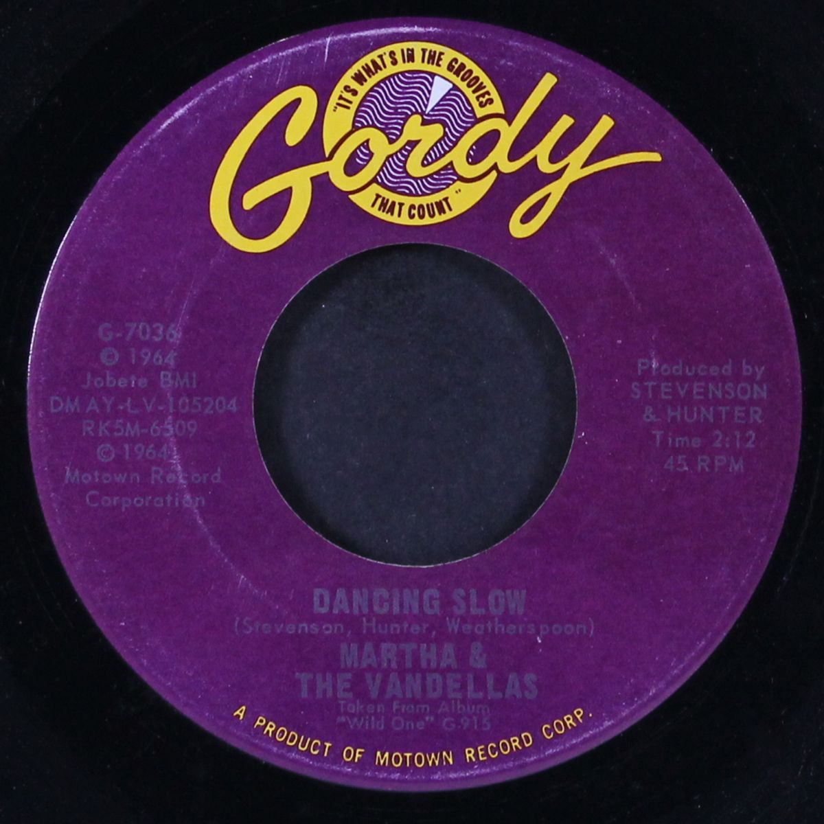 wild one / dancing slow by MARTHA & VANDELLAS