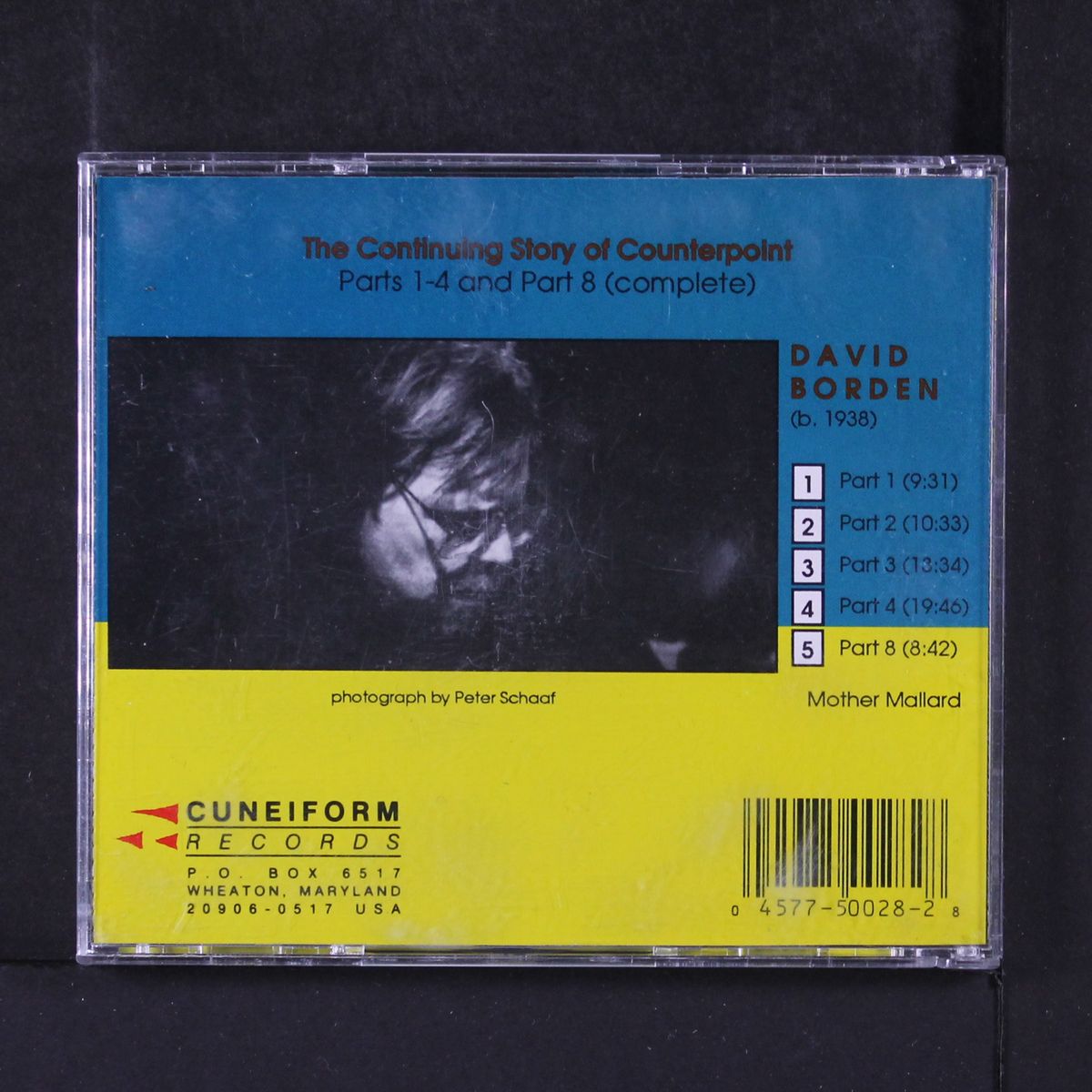 the continuing story of counterpoint by DAVID BORDEN