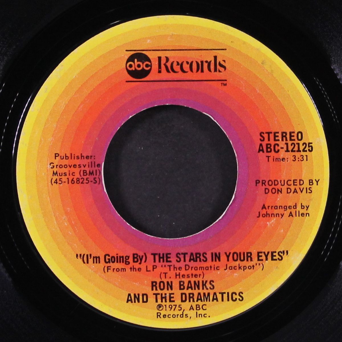 trying to get over losing you / the stars in your eyes by RON BANKS