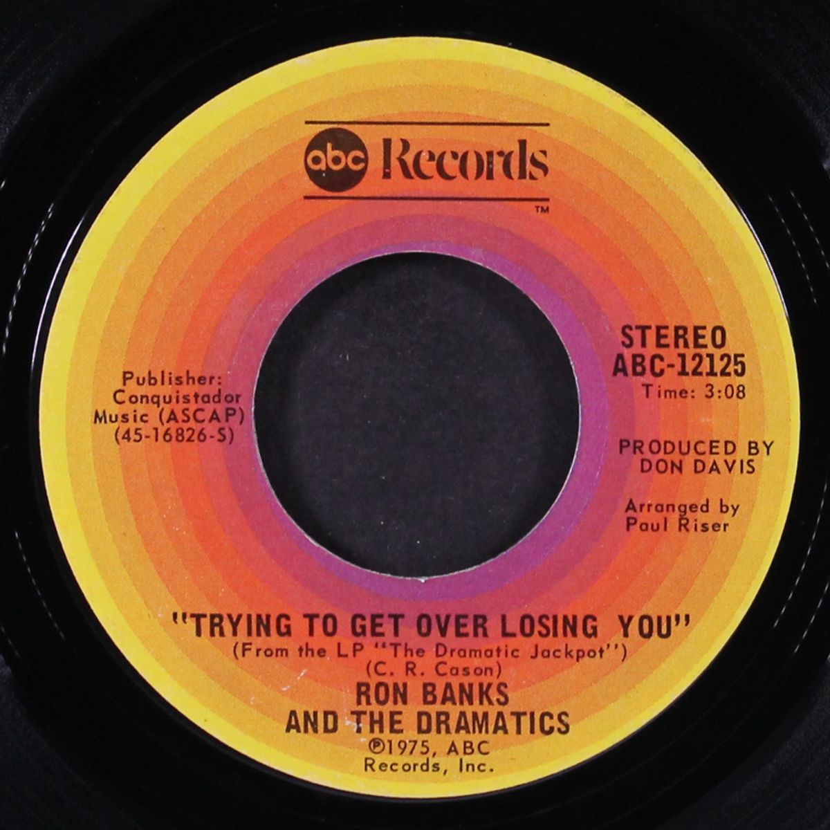 trying to get over losing you / the stars in your eyes by RON BANKS