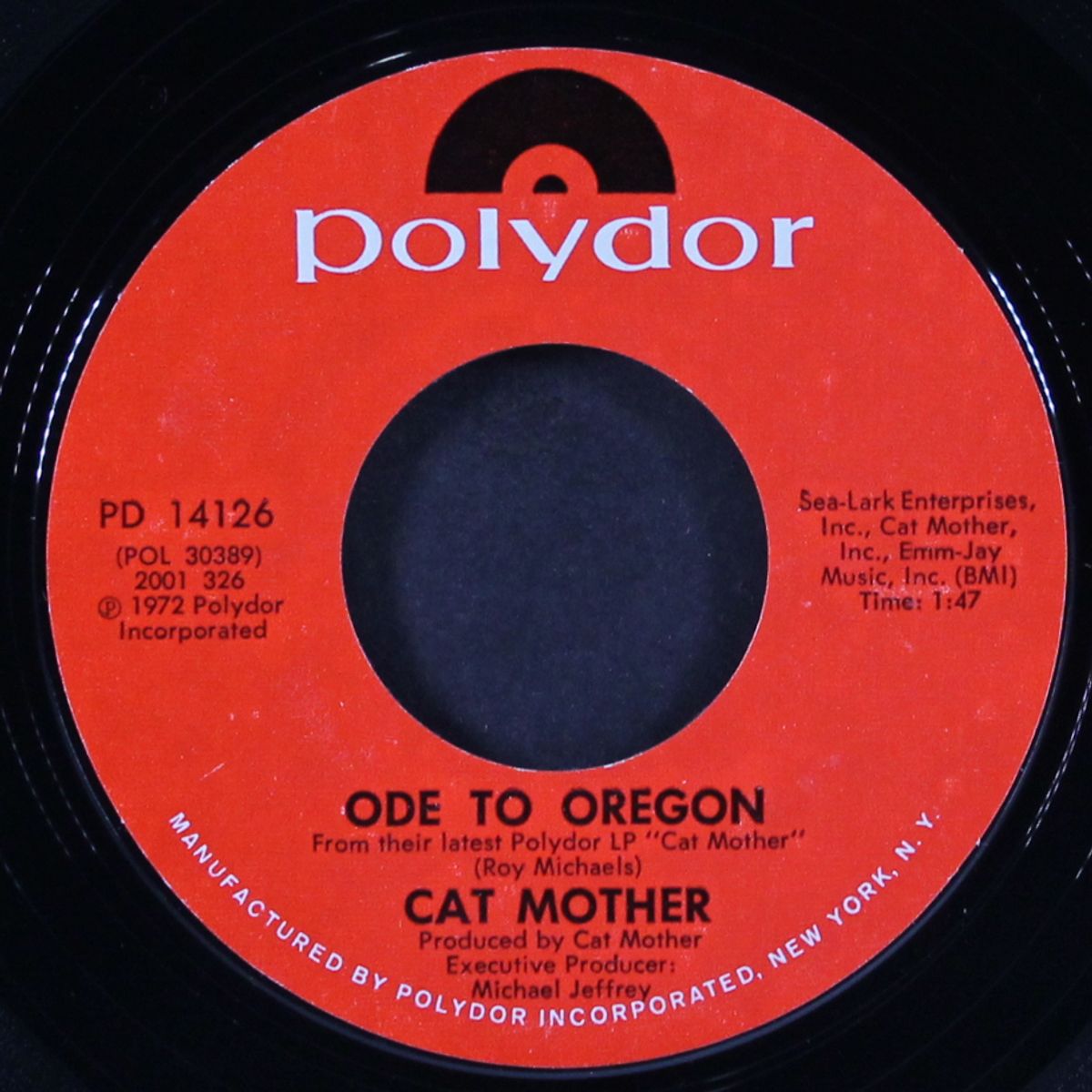 letter to the president / ode to oregon by CAT MOTHER