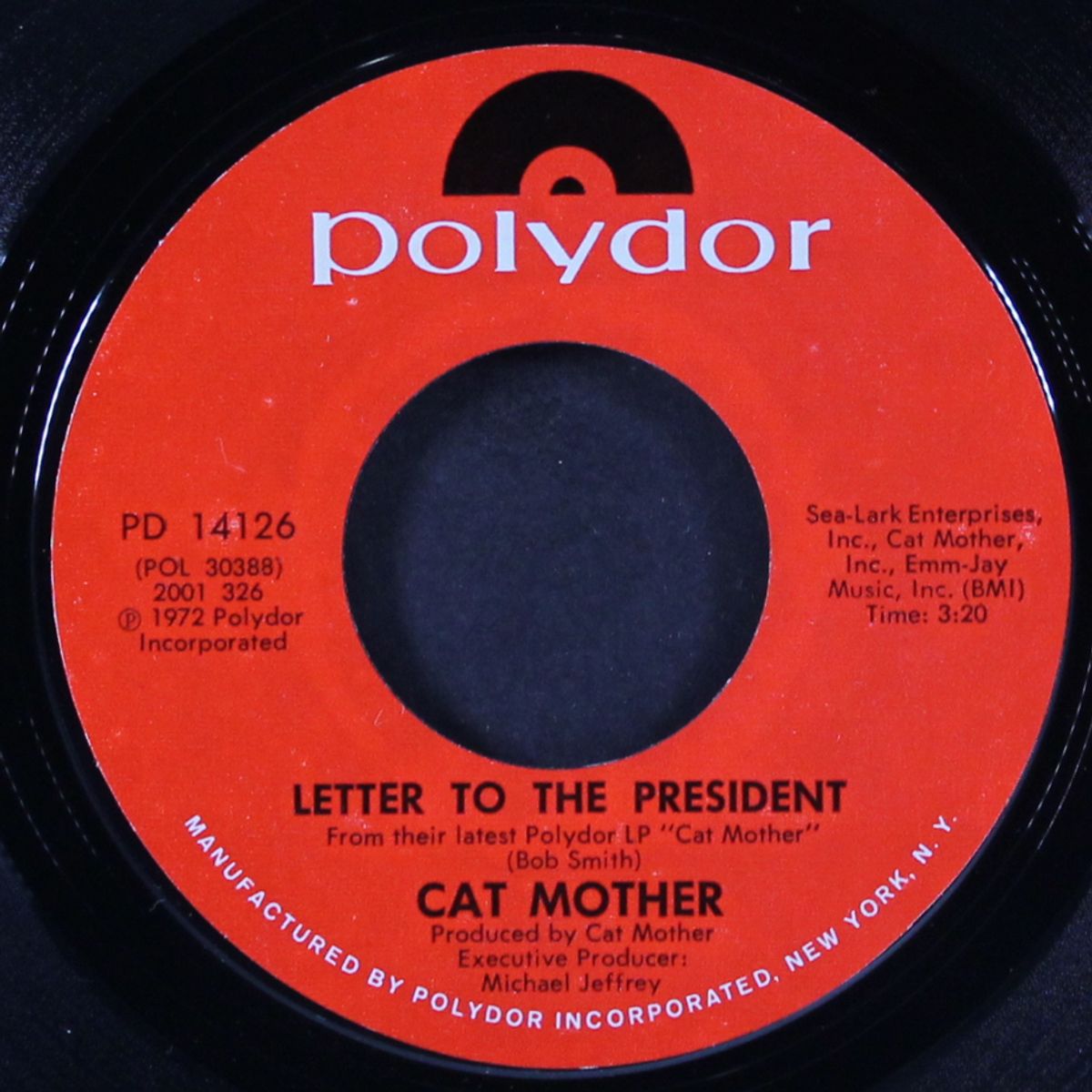 letter to the president / ode to oregon by CAT MOTHER