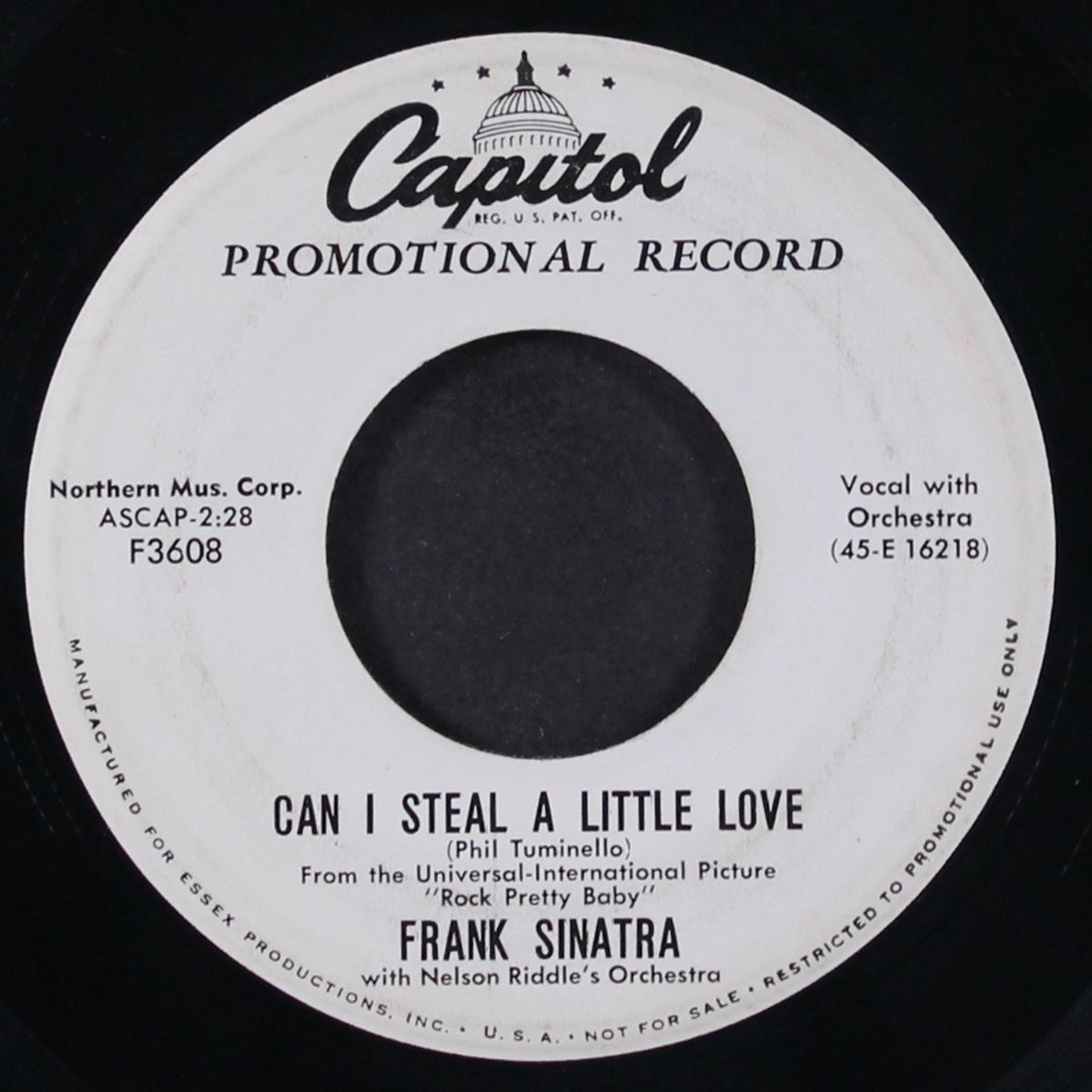 can i steal al ittle love by FRANK SINATRA