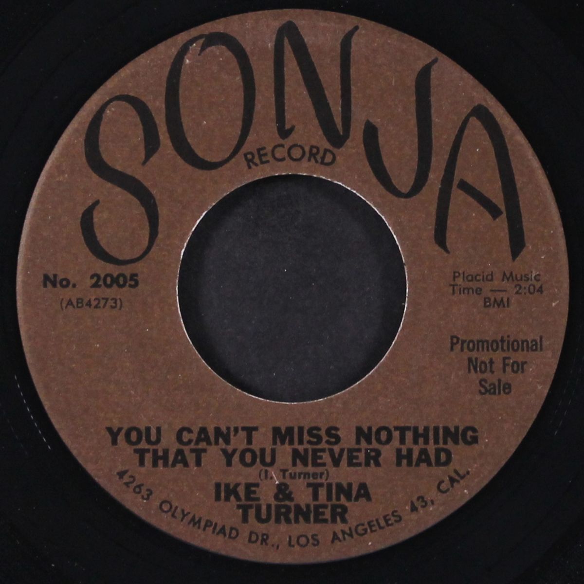 you can't miss nothing that you never had by IKE & TINA TURNER