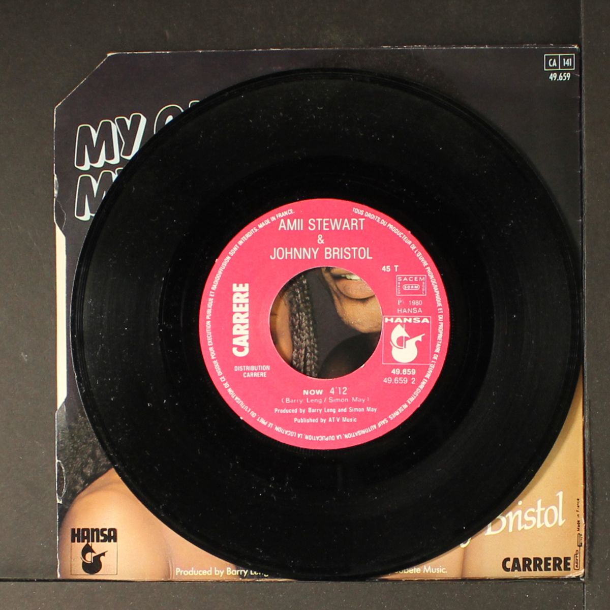 my guy my girl / now by AMII STEWART & JOHNNY BRISTOL
