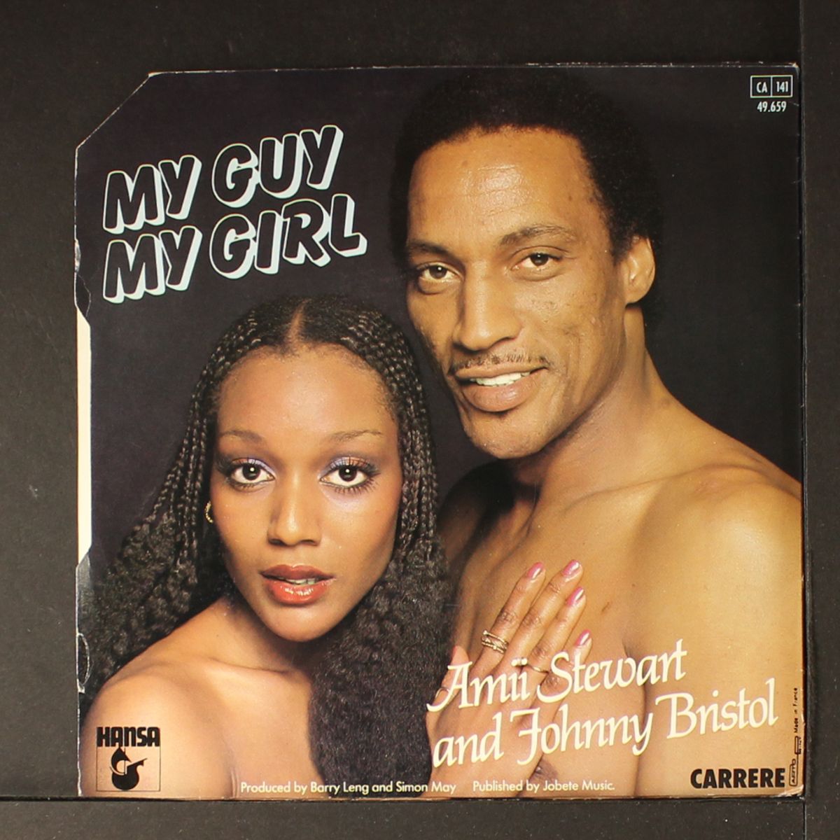my guy my girl / now by AMII STEWART & JOHNNY BRISTOL