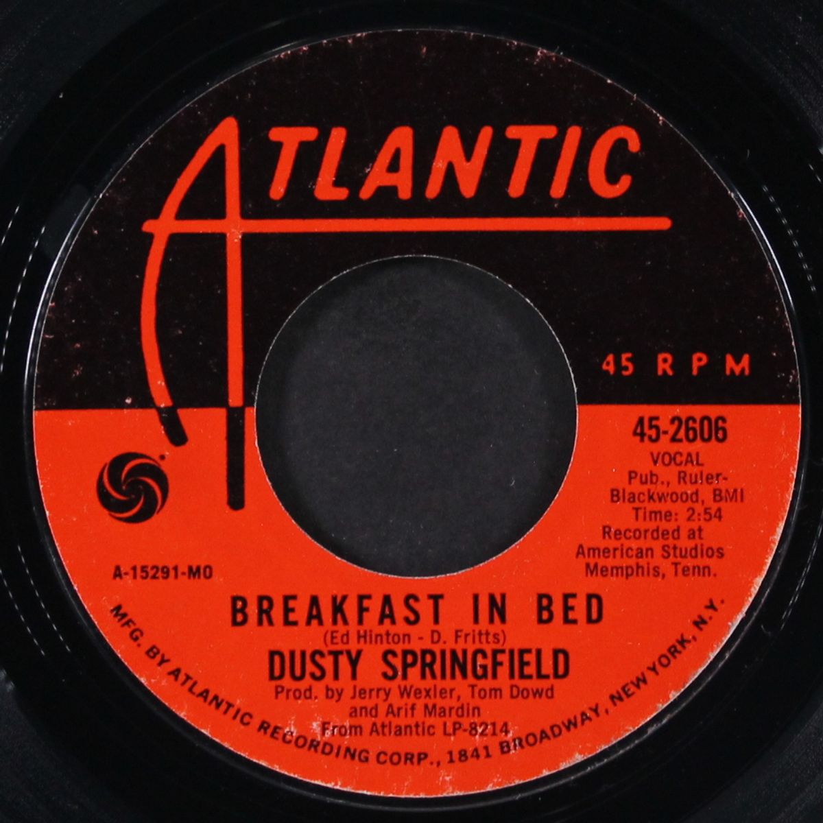 don't forget about me / breakfast in bed by DUSTY SPRINGFIELD