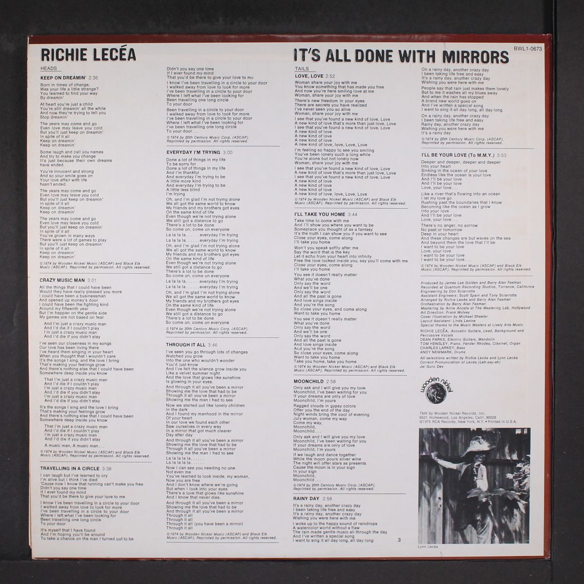 it's all done with mirrors by RICHIE LECEA