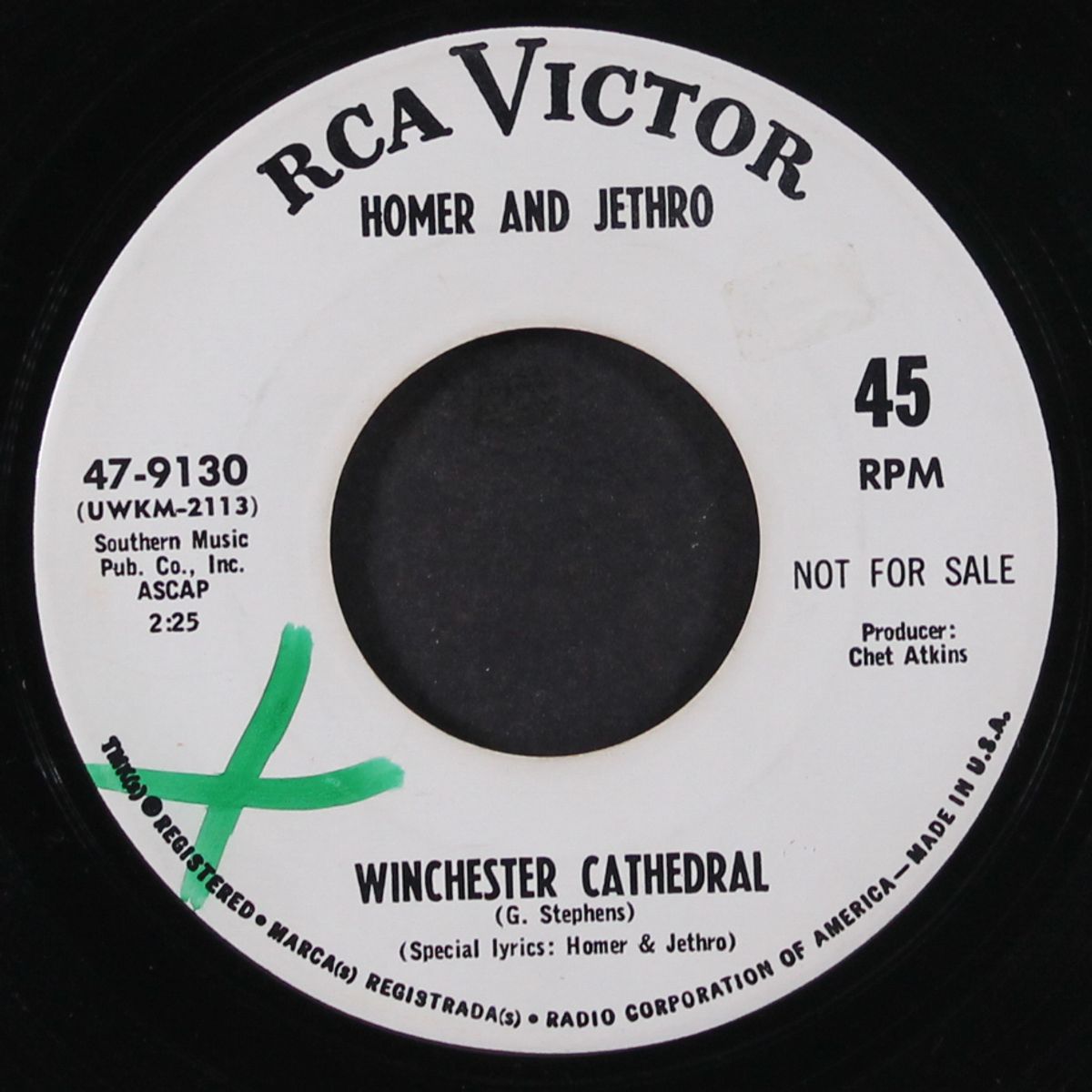 nashville cats / winchester cathedral by HOMER & JETHRO